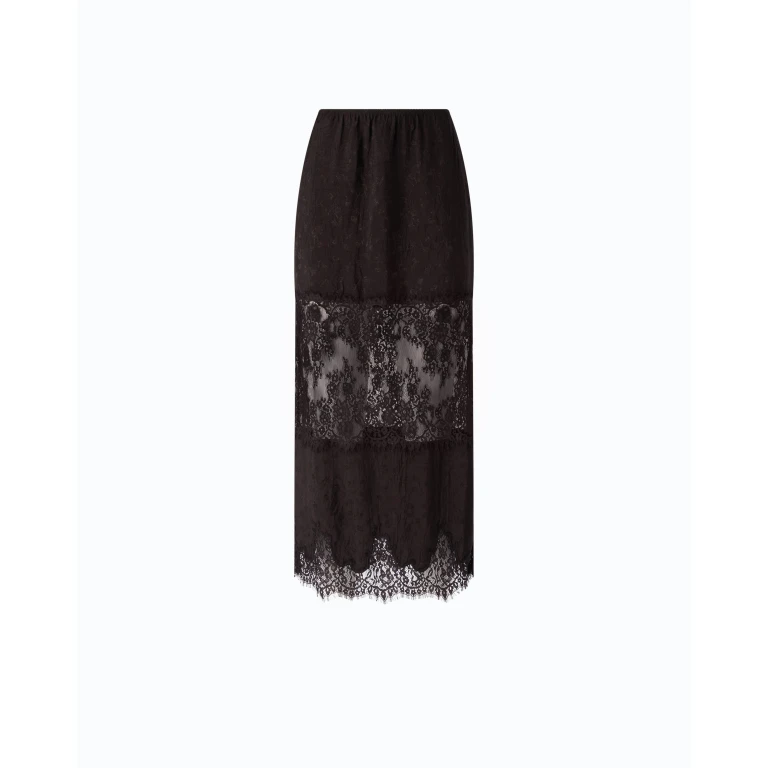 Jupe longue Pinko Marron