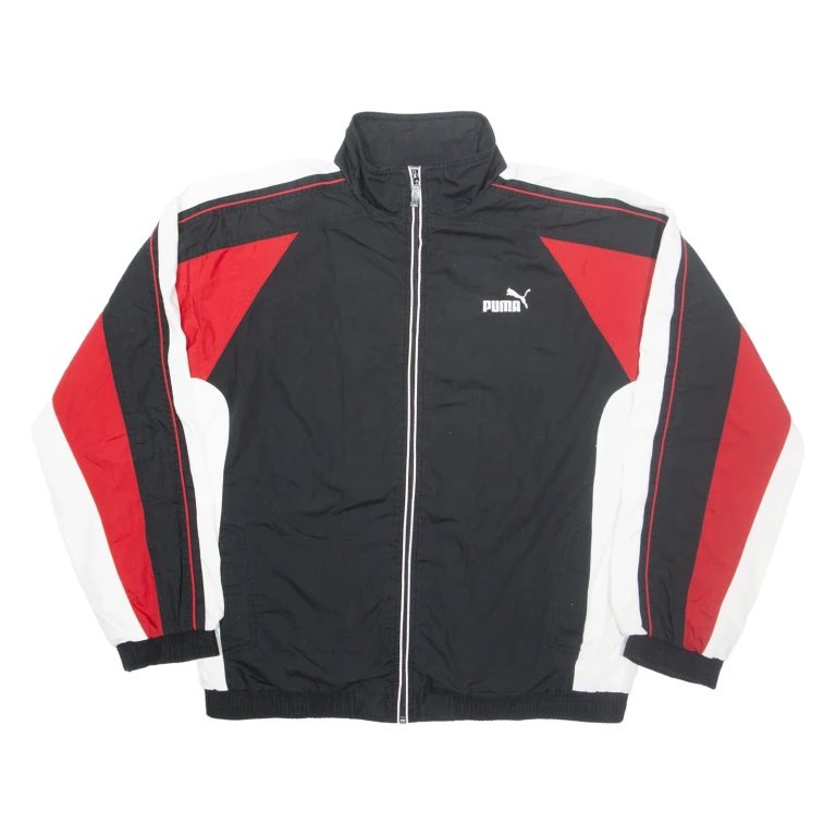 PUMA Mens Track Jacket Black S