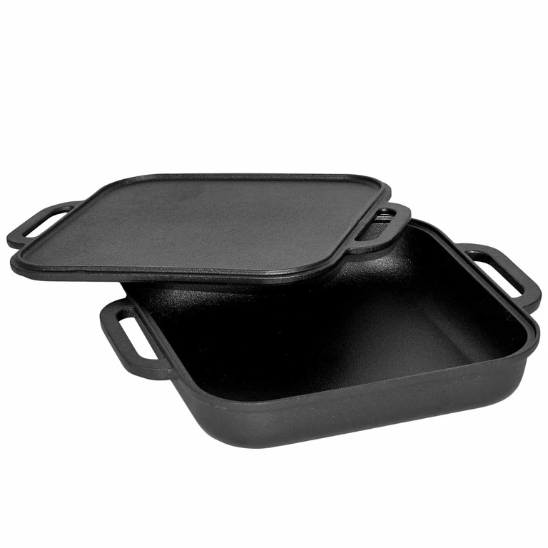 Cast Iron Skillet and Griddle Set