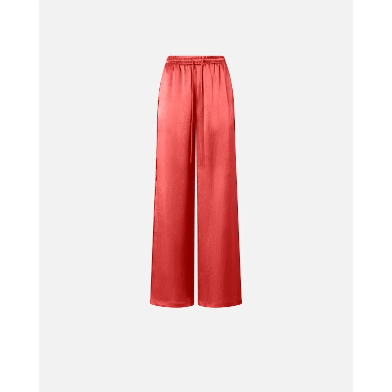 Pinko - Pantalon palazzo style pyjama en satin - XS