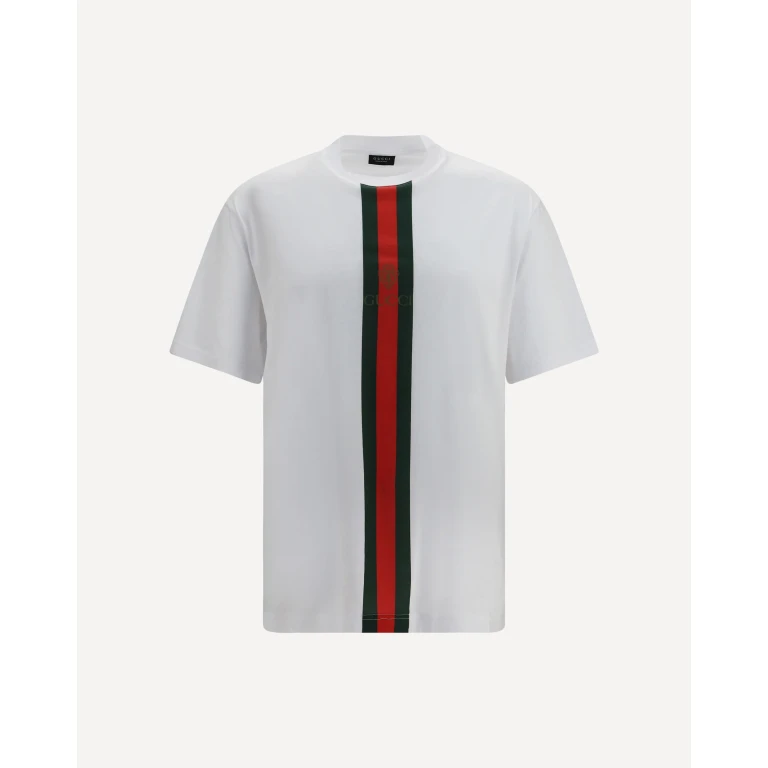 GUCCI Printed cotton jersey T-shirt Male M