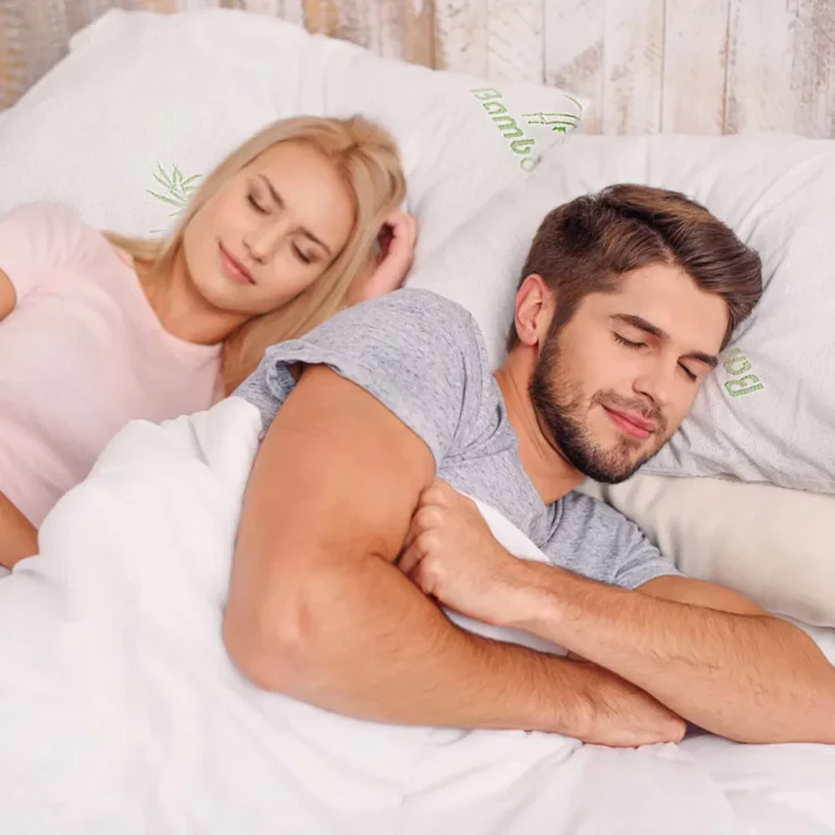 Bamboo Memory Foam Pillow - Hypoallergenic King-Size Neck Support