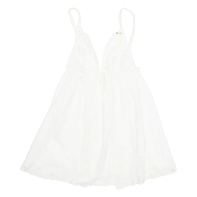 Womens Waistcoat White Sleeveless L
