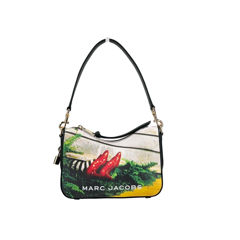 Marc Jacobs The Wizard Of Oz Small Convertible Shoulder Crossbody Bag Gold Leather - Women