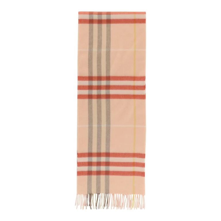 Giant Check Cashmere Scarf