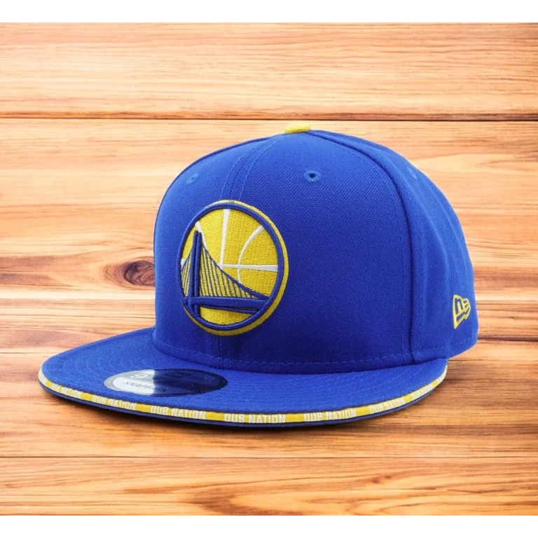 Men's NBA Golden State Warriors Call Out Trim 9Fifty Snapback Hats