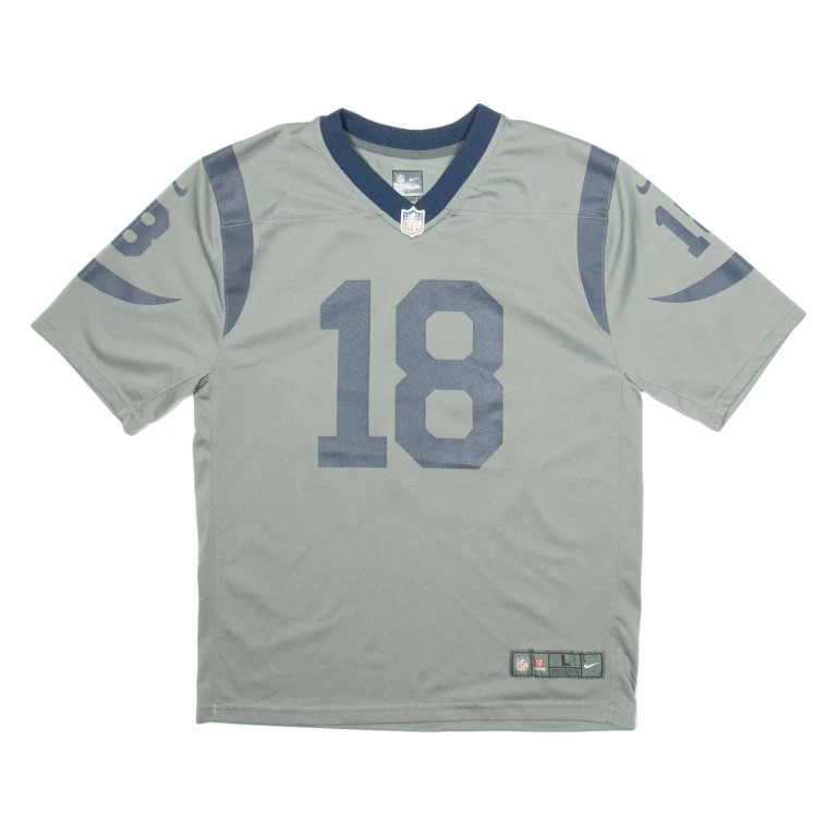 NIKE 18 Kupp Mens Jersey Grey USA V-Neck L