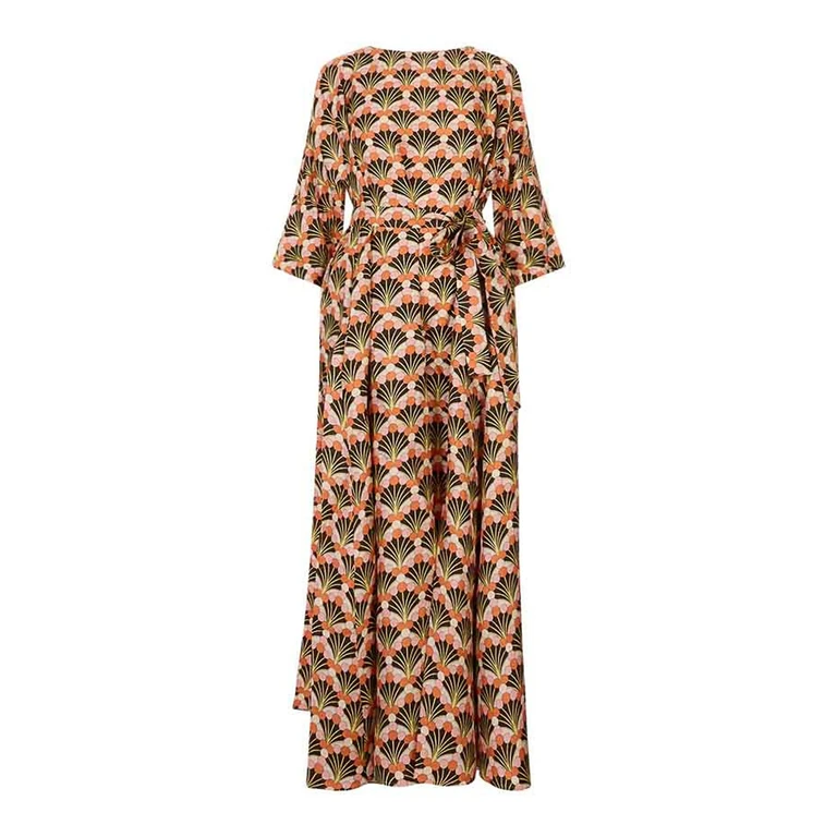 La DoubleJ Robe Courte - Marron (DRE0370SIL001FLF02BR02)