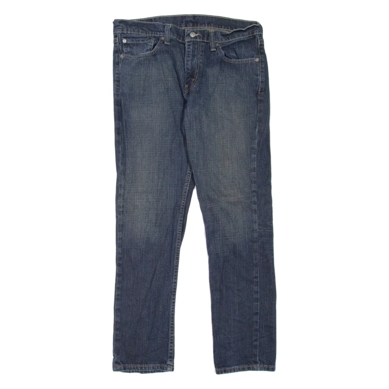 LEVI'S 511 Jeans Mens Blue Slim Straight Stone Wash W33 L30