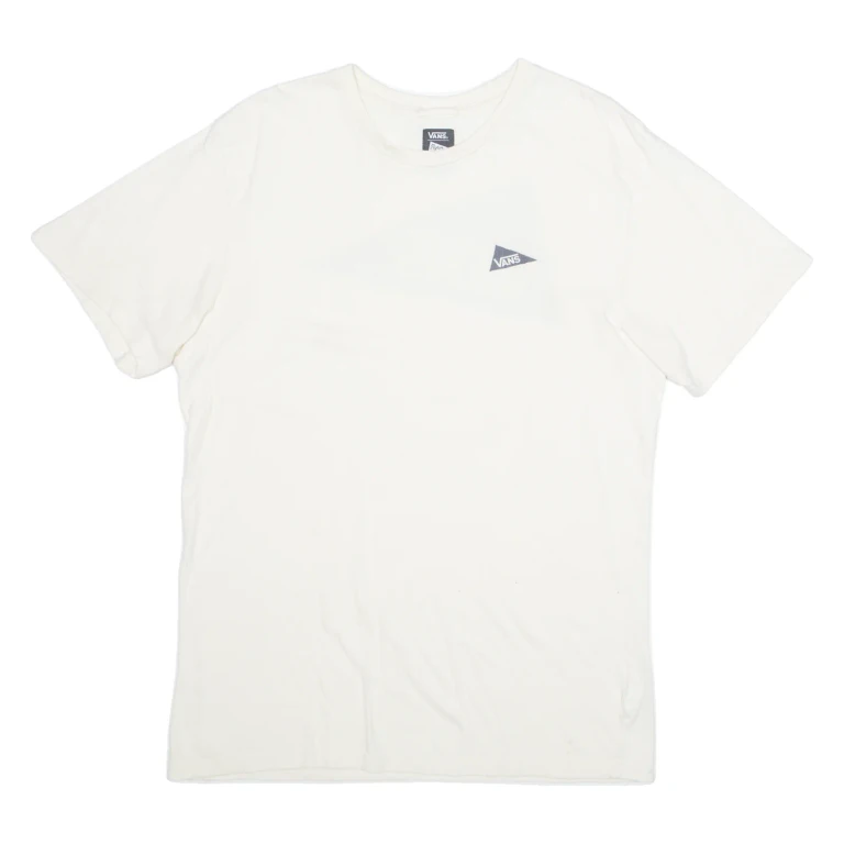 VANS Mens T-Shirt Beige L