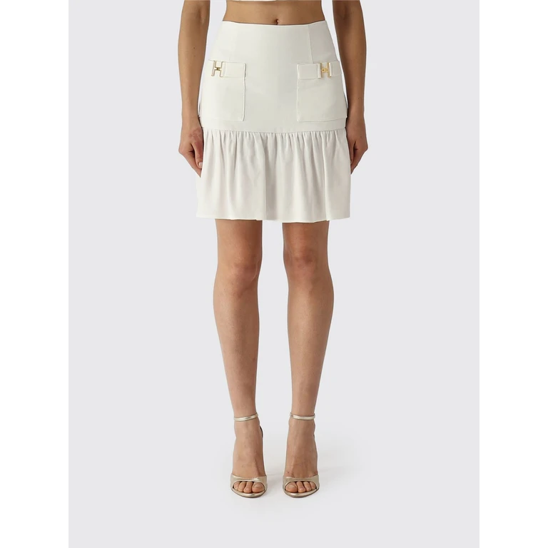 Skirt Woman color Ivory (GO18662E2360)