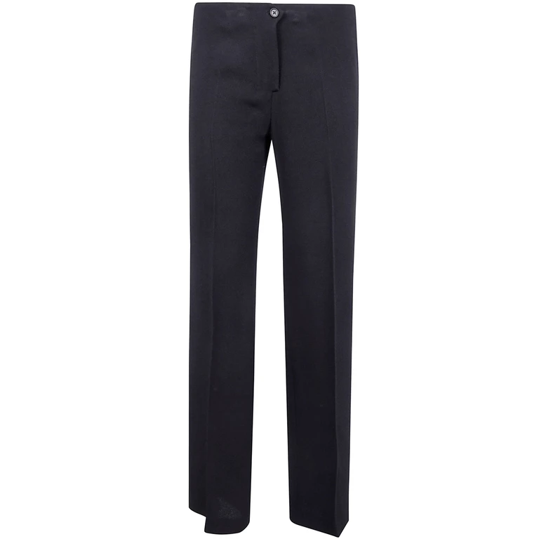N.21 Pantaloni Bassi Svasati "B011.5075 9000 Black"