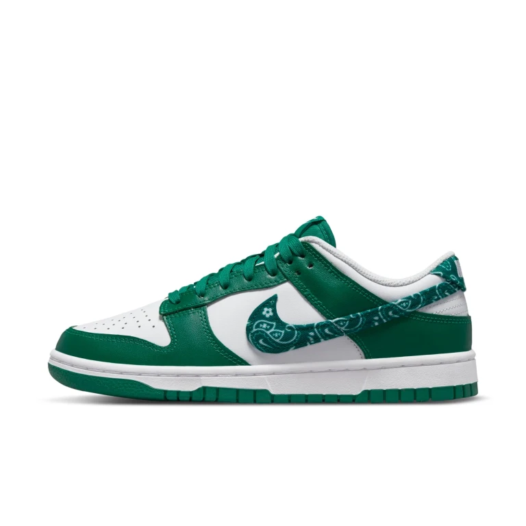 Women's Dunk Low Essential 'Paisley Pack Green' Sneakers