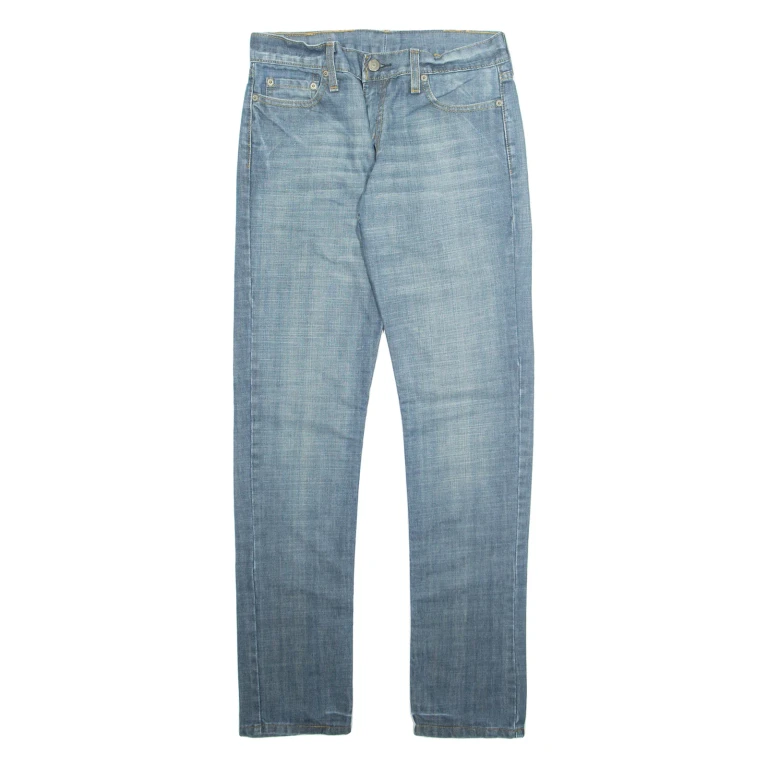 LEVI'S Womens Jeans Blue Regular Tapered Stone Wash W26 L32