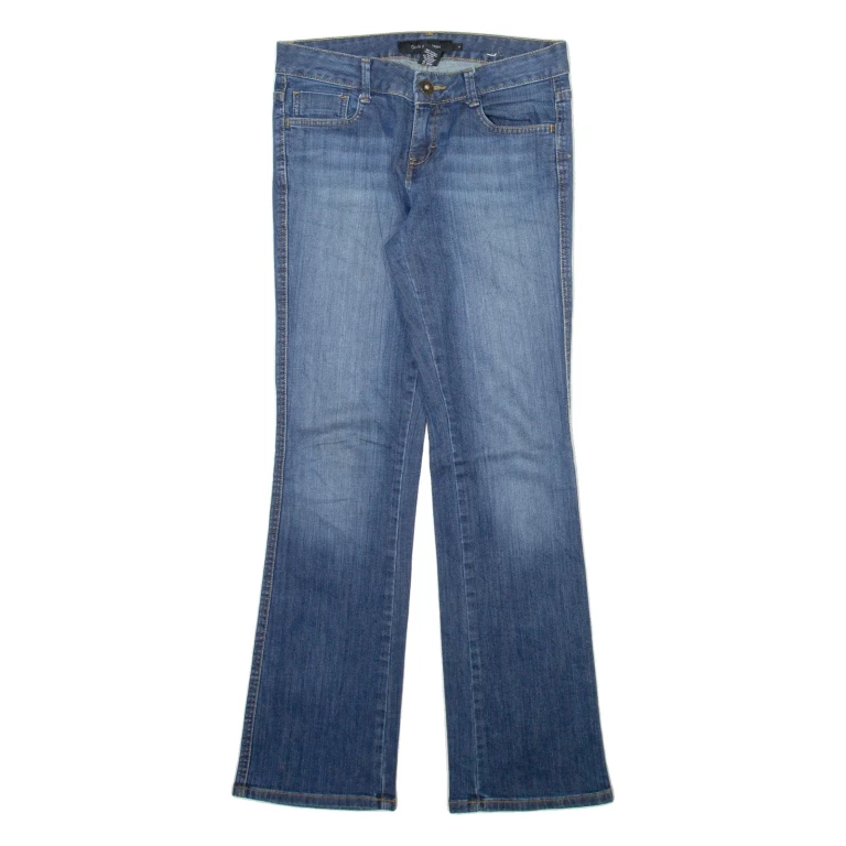 CALVIN KLEIN JEANS Womens Jeans Blue Regular Bootcut Stone Wash W30 L31