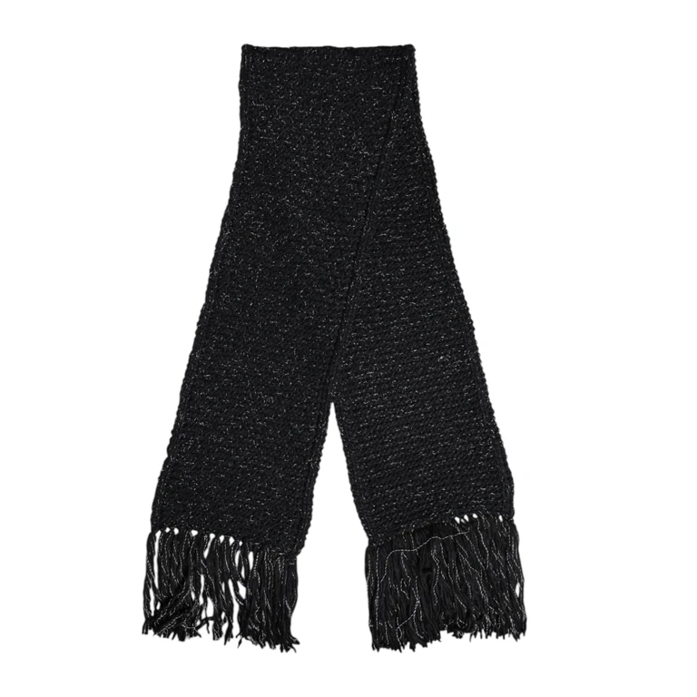 Dolce & Gabbana Black Cashmere Neck Warmer Wrap Shawl Scarf - Men