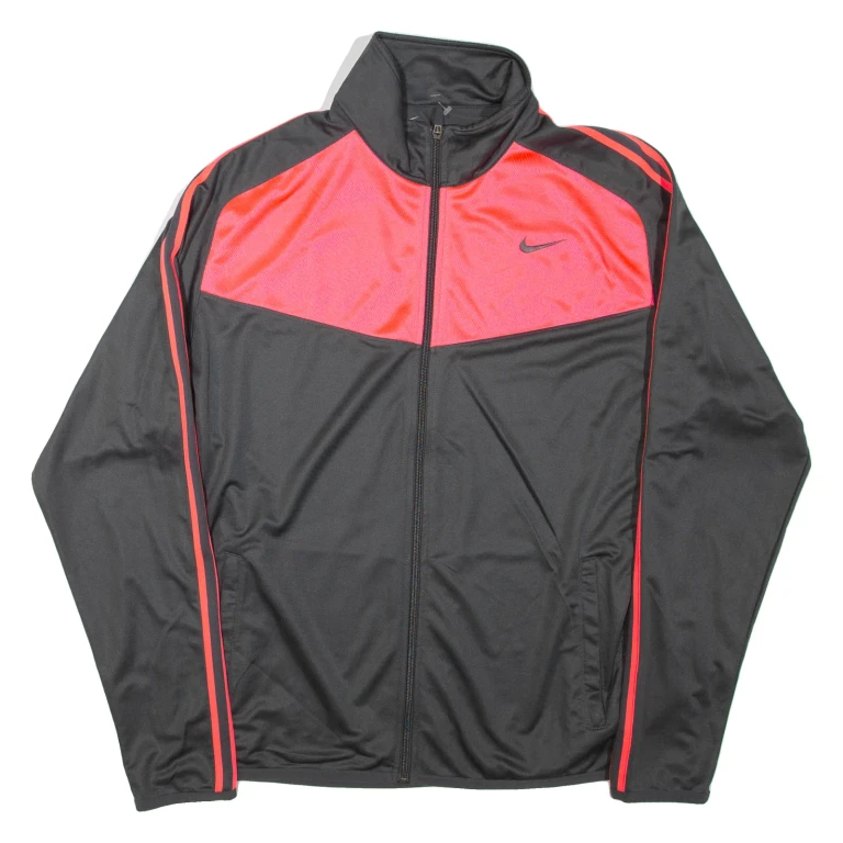 NIKE Mens Track Jacket Grey XL
