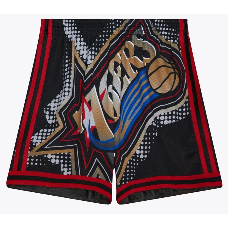 Men's NBA Big Face 7.0 Fashion Shorts 76Ers