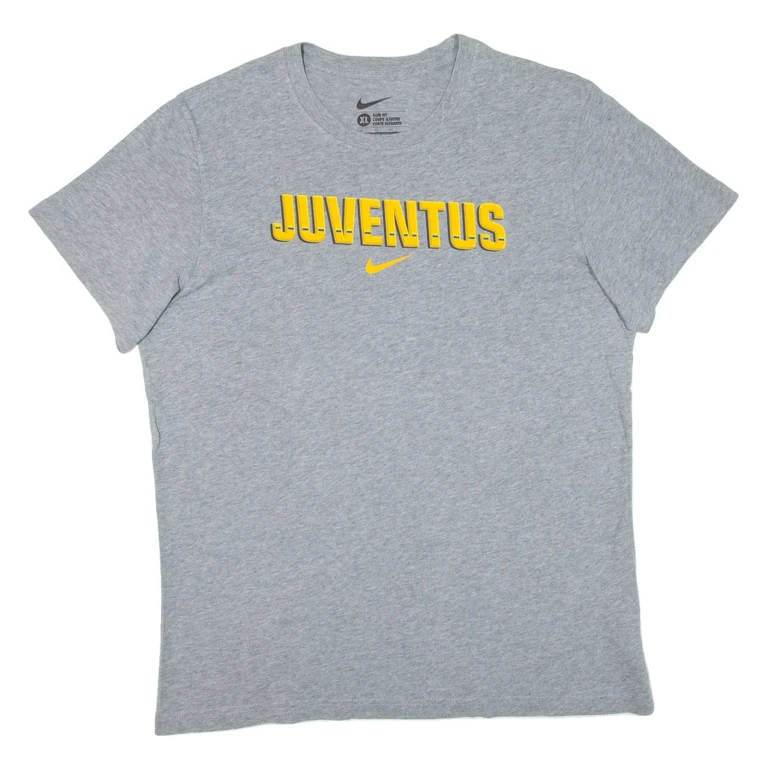 NIKE Slim Fit Mens T-Shirt Grey XL