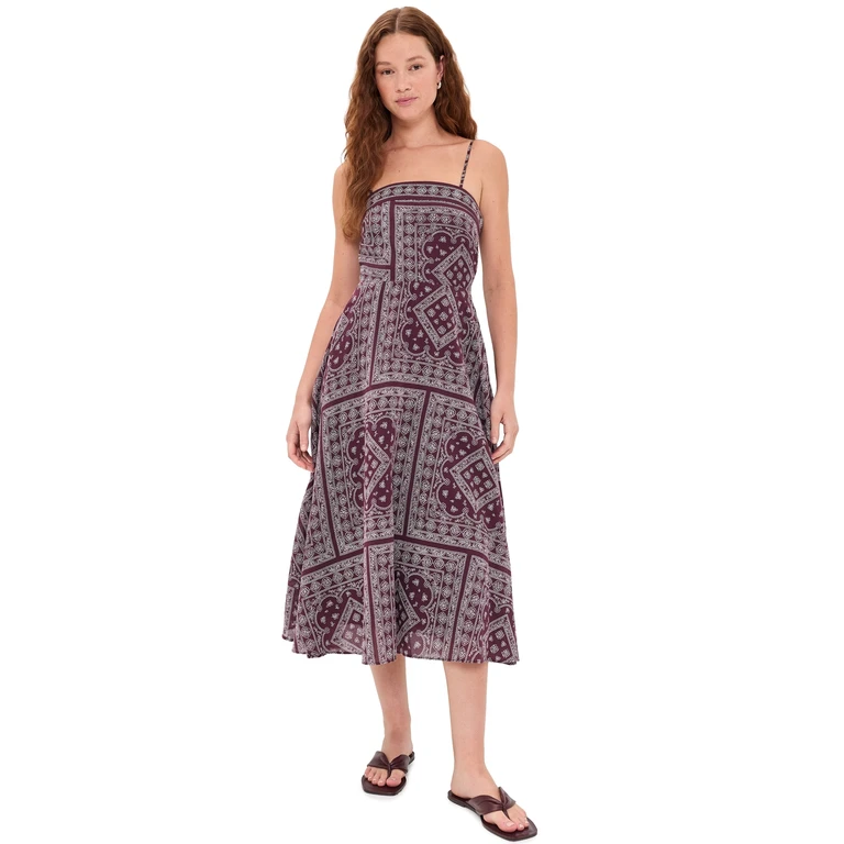 Floranz Dress Raisin/Dove 10