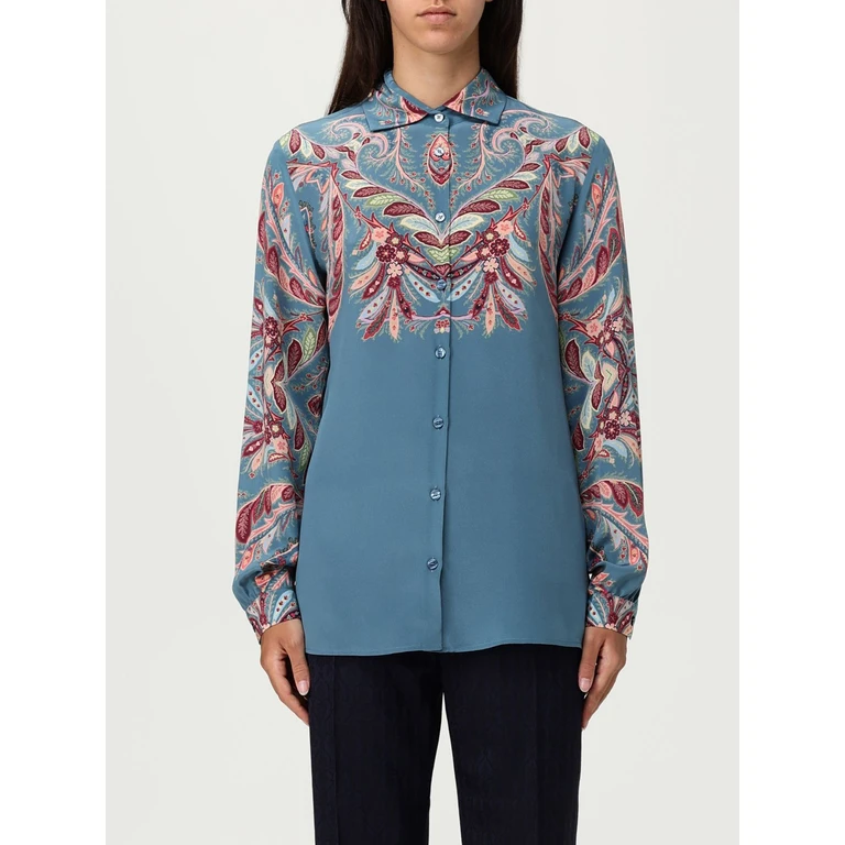 Shirt Woman color Gnawed Blue (WRIA0019AKA37X0884)