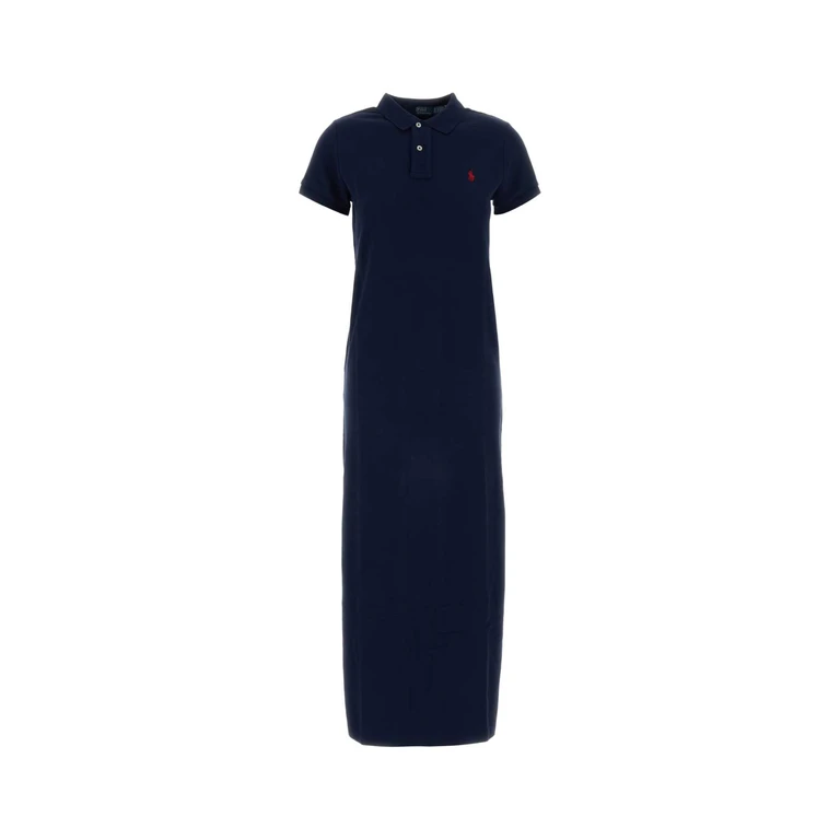 Polo Ralph Lauren White Piquet Polo Dress 001 Exterior: Cotton Abiti - Women