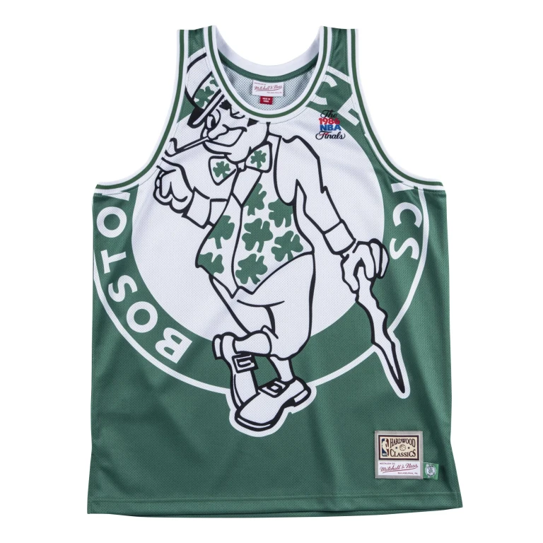 Men's NBA Big Face Jersey Boston Celtics