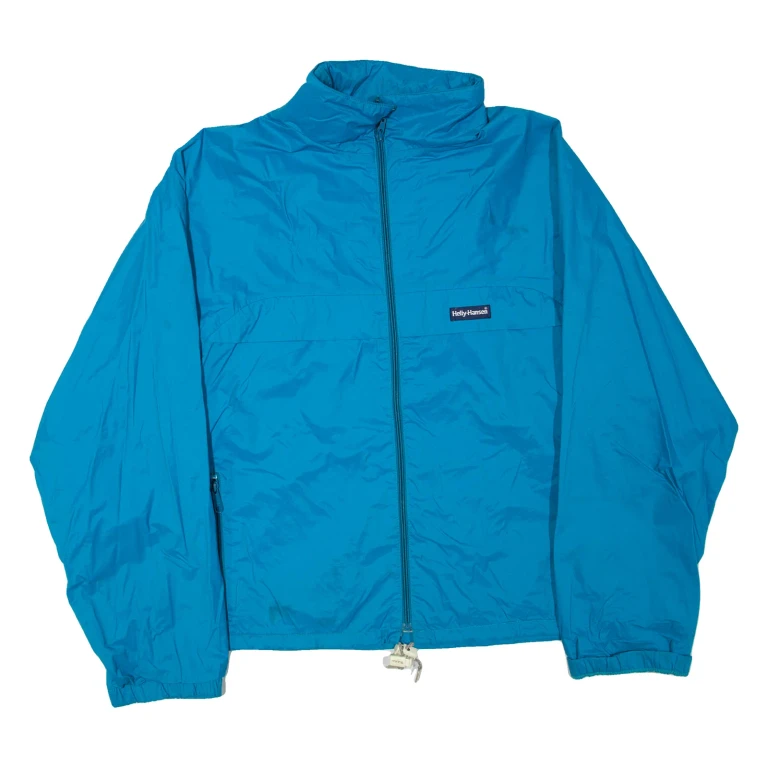 HELLY HANSEN Mens Jacket Blue Nylon M