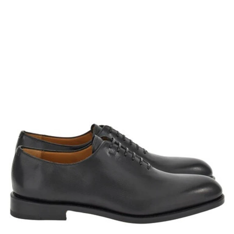 Ferragamo Angiolo Plain Toe Leather Oxfords, Size 9 EE