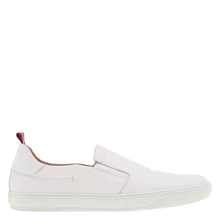 Bally Orniel White Leather Sneakers