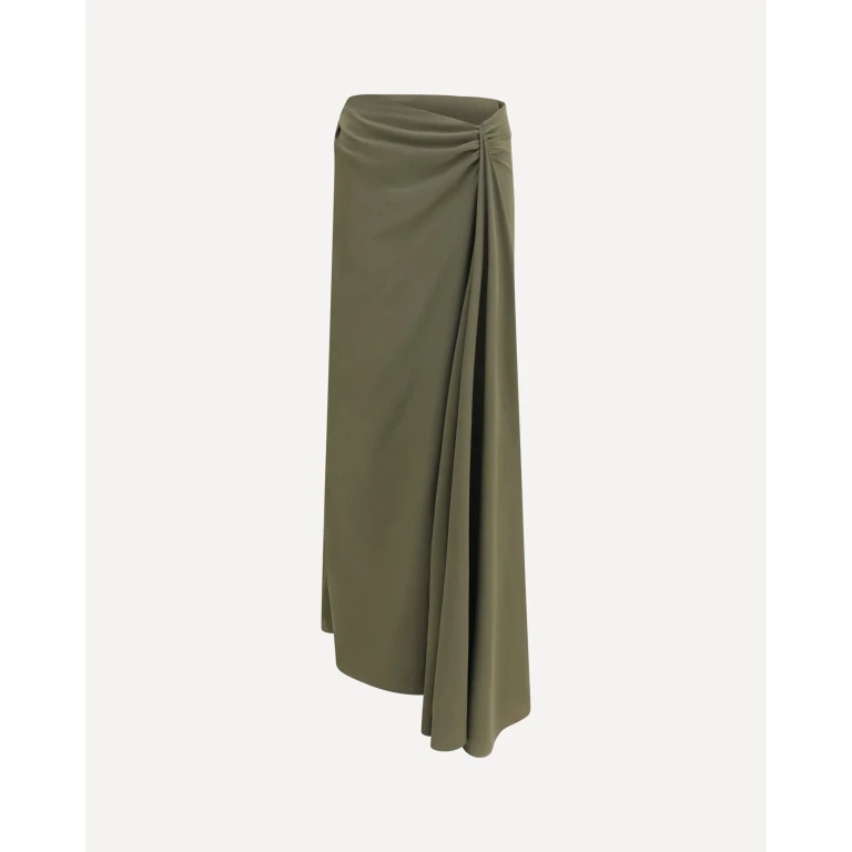 Draped long Skirt Female 42