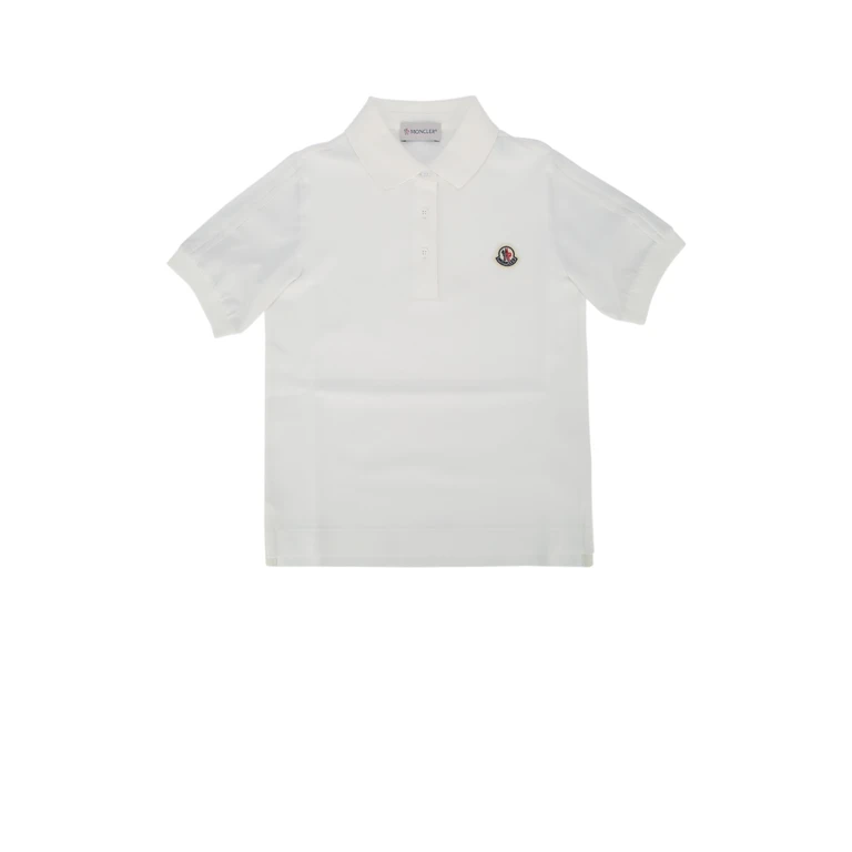 Moncler Jr Ss Polo 034 Cotton