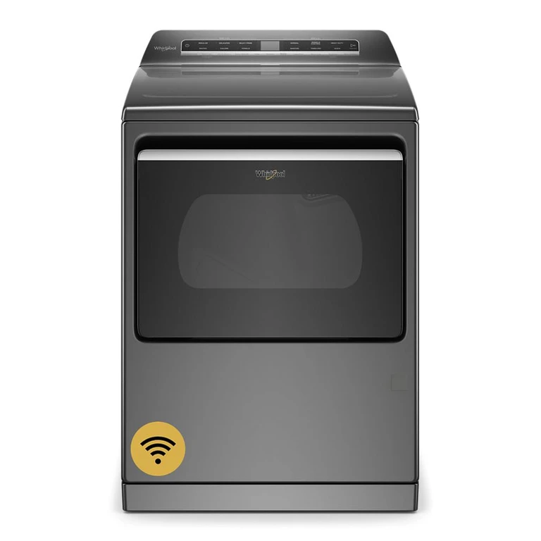 Smart Top Load Gas Dryer in Chrome Shadow