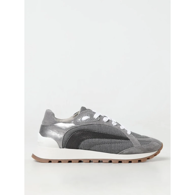 BRUNELLO CUCINELLI Sneakers Woman color Grey (MZ25G2777C006)