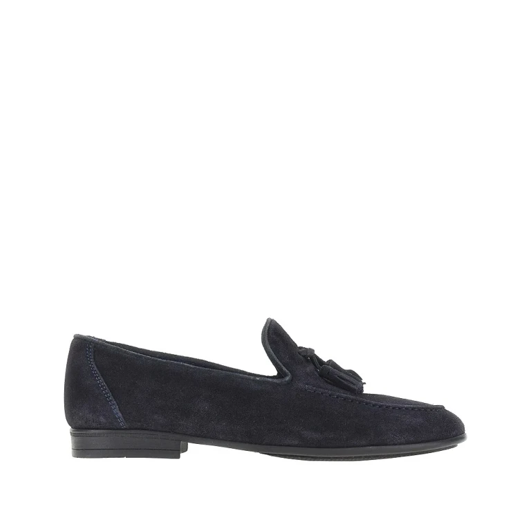 SAXONE Suede leather loafers Man 6