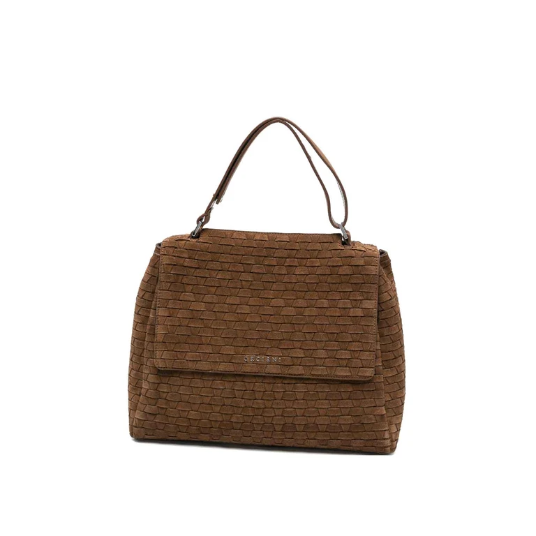 Sac Porté Épaule - Marron (BT2006PEACHWOVENCOA)