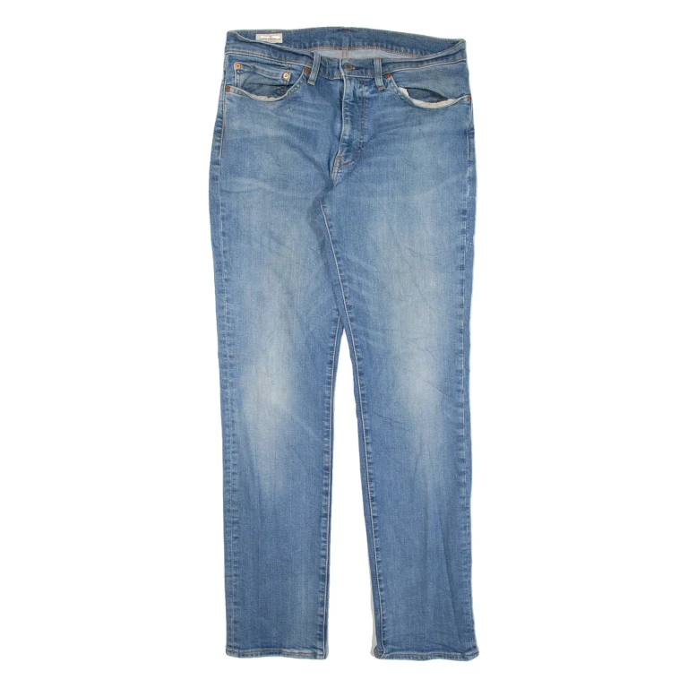 LEVI'S 511 BIG E Jeans Mens Blue Slim Straight W34 L34
