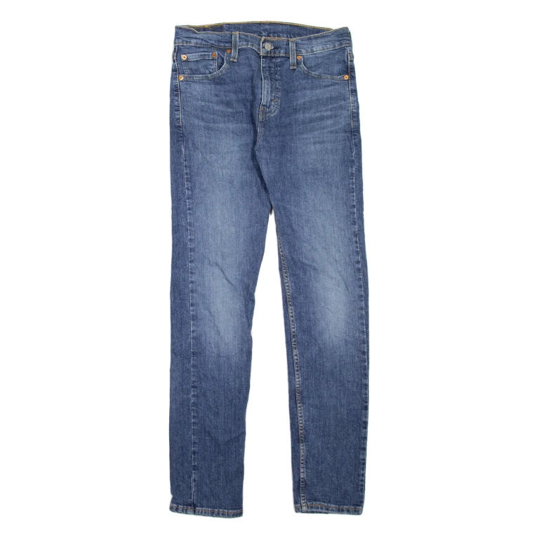 LEVI'S 510 Jeans Mens Blue Slim Skinny Stone Wash W30 L32