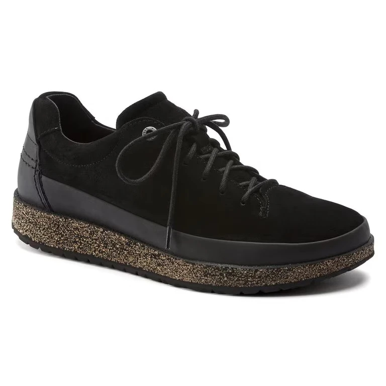 Honnef Low Suede Leather Black