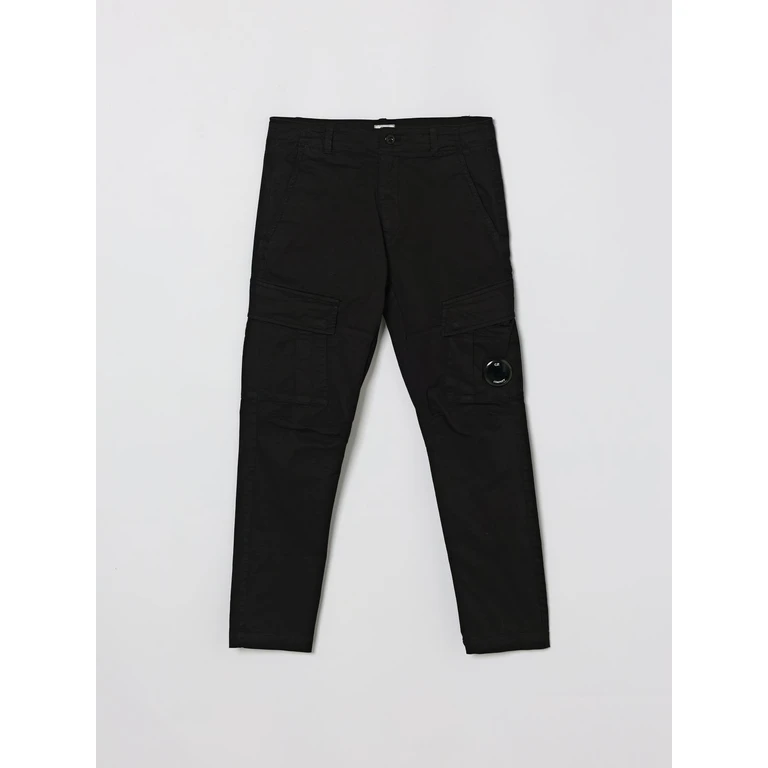 C. P. COMPANY Pants Kids color Black (CPP004LRC0560100)