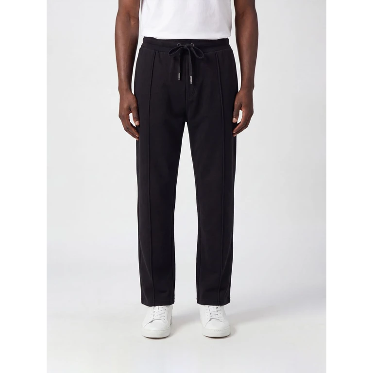 Cotton Jogging Trousers with Drawstring and Slit Pockets (GP0M5TG7Q2ON0000)