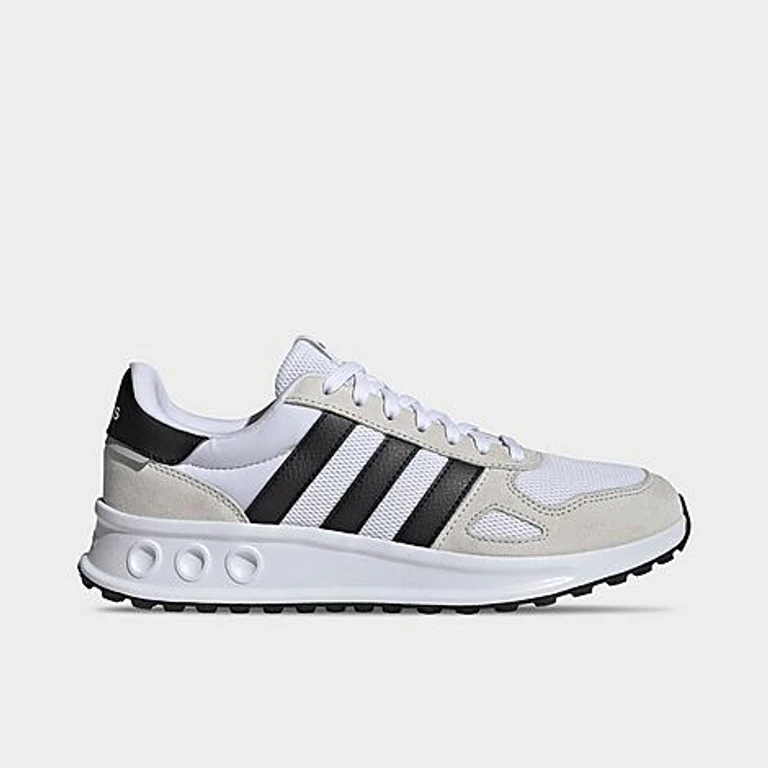 Men's Run 84 Casual Shoes in Cloud White/Core Black/Crystal White Size: 7.5
