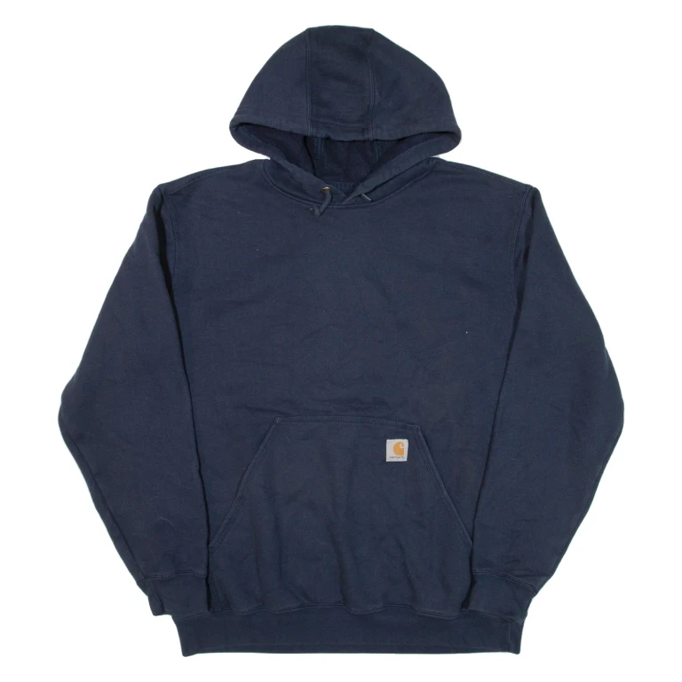 CARHARTT Mens Blue Hoodie L