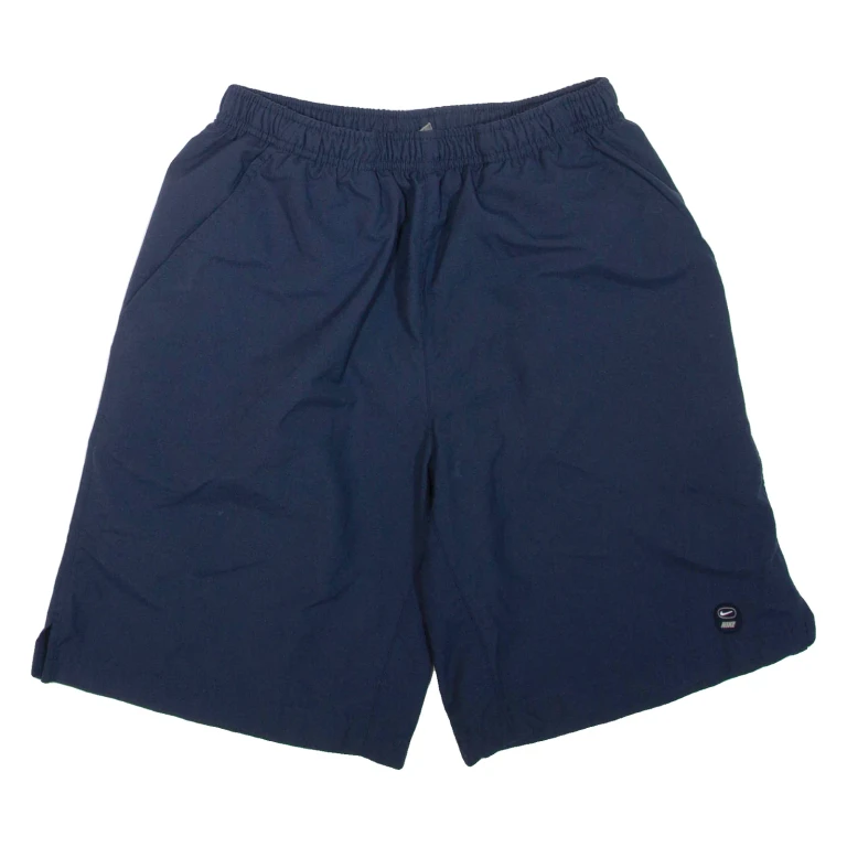 NIKE Mesh Lined Mens Swimming Shorts Blue M W26