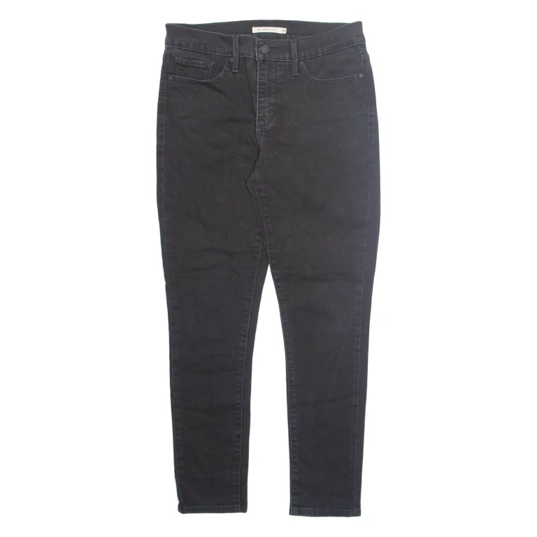 LEVI'S 311 Womens Jeans Black Regular Skinny W28 L28