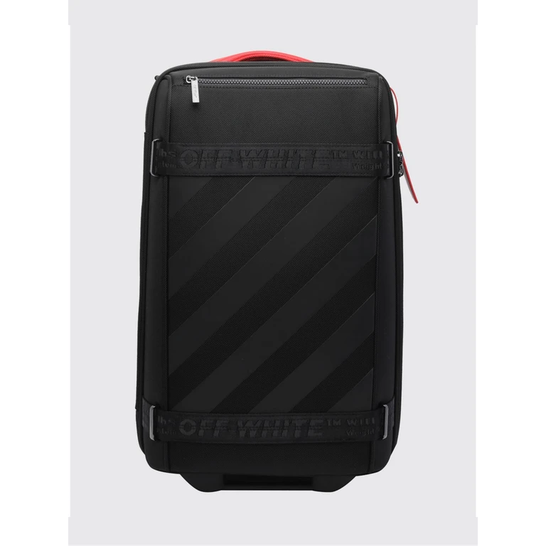 OFF-WHITE KIDS Travel Bag Men color Black (OMNG004S26FAB0011010)