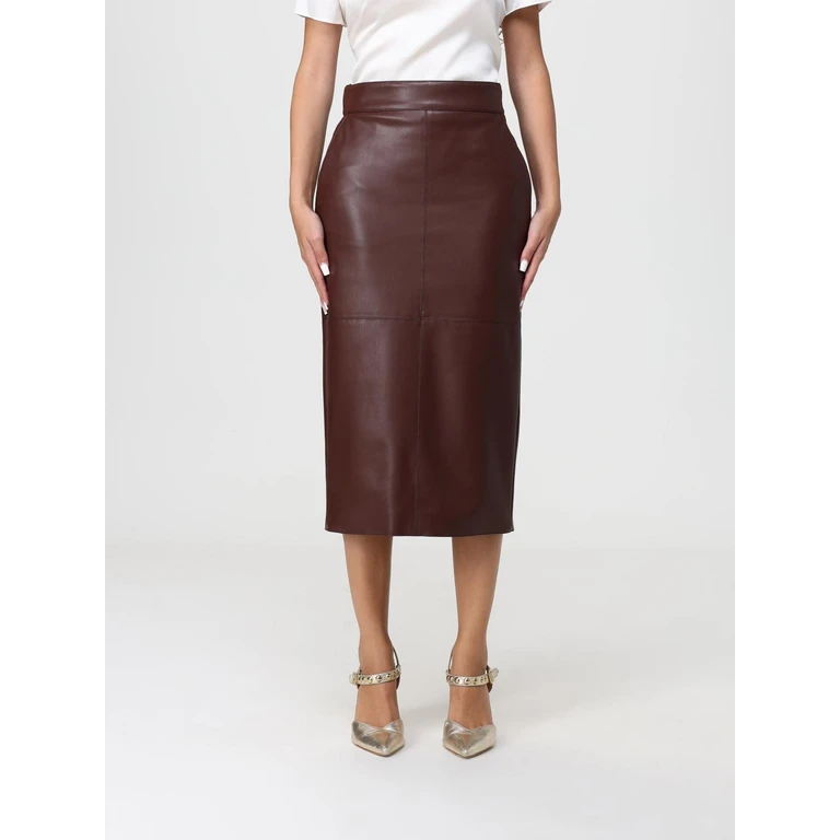 Skirt Woman color Brown (GO145EA3)