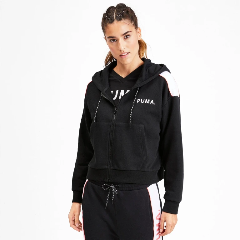 Women's Chase Cropped Full Zip Hoody Sweaters