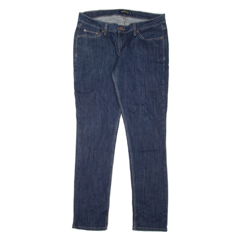 LEVI'S 524 Too Superlow Womens Jeans Blue Slim Skinny W32 L32