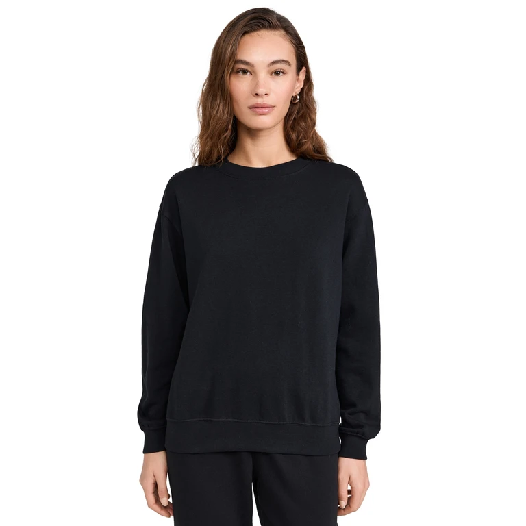 Z Supply Boyfriend Sweatshirt Black M